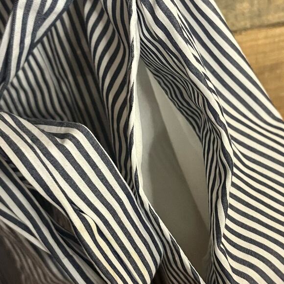 Popsugar Blue And White‎ Stripe Dress Size Large - Picture 6 of 9